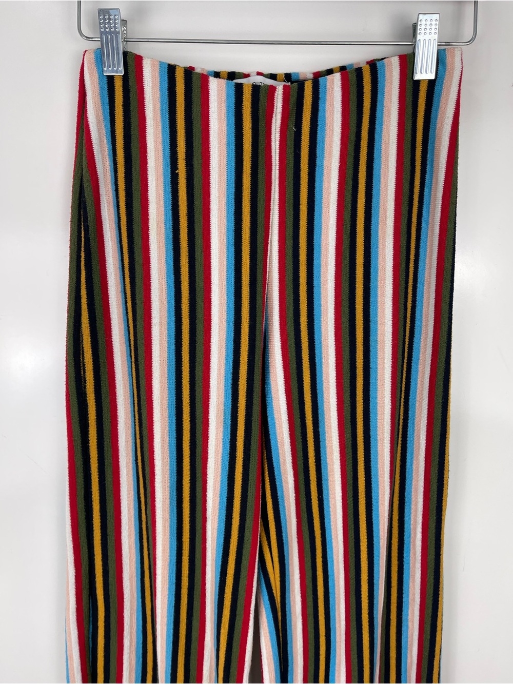 Urban Outfitters Rainbow Vertical Stripe Cropped Pants - Picture 4 of 8